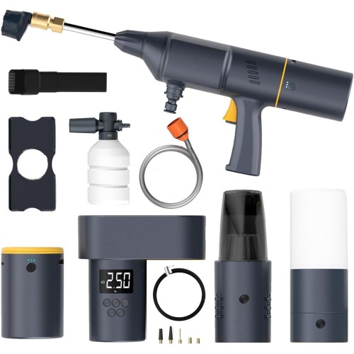 کیت چندکاره خودرو Maxwell Auto Essentials Plus | پمپ باد، جاروبرقی ,...