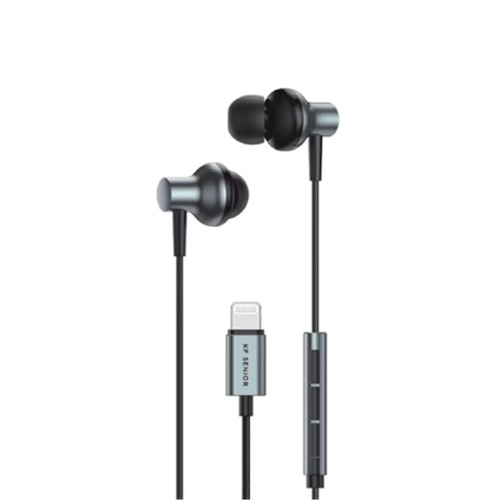 هندزفری سیمی KF Senior F-780 لایتنینگ |طراحی ارگونومیک مخصوص آیفون 🎧