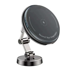 خرید شارژر بی‌سیم و پایه نگهدارنده KF Senior CM-125 | توان 15 وات