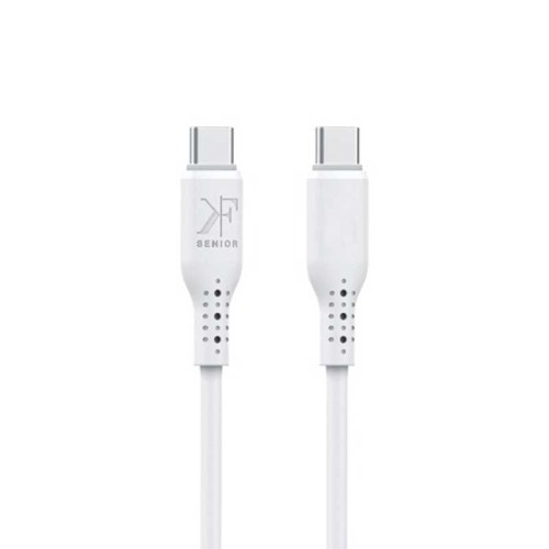 کابل شارژ کی اف سنیور S17 Type-C To Type-C | شارژ سریع 27 وات PD🔌