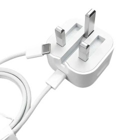 خرید شارژر سریع آیفون 16 پلاس اپل 20 وات + کابل USB-C به تایپ سی| میراتل