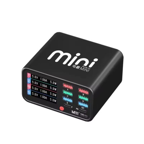 Maant Mini Power Supply 75W | هاب شارژر ۸ پورت USB با شارژ سریع PD/QC